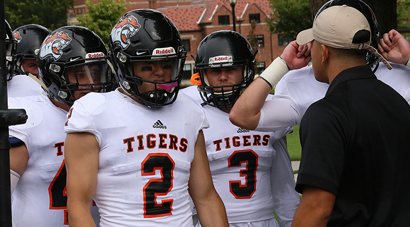 Occidental stands on the sidelines