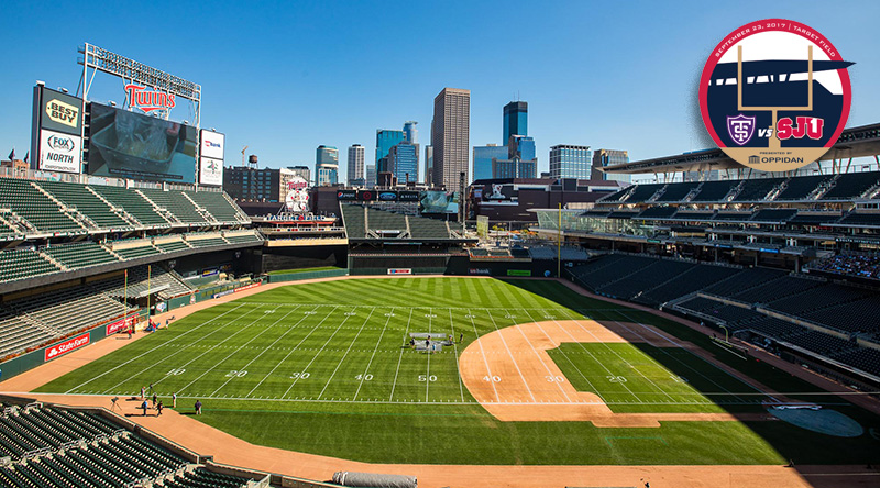 Target Field, getting set